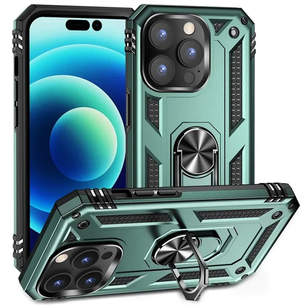 Coque hybride Ring pour iPhone 16 Pro Coque hybride Ring pour iPhone 16 Pro